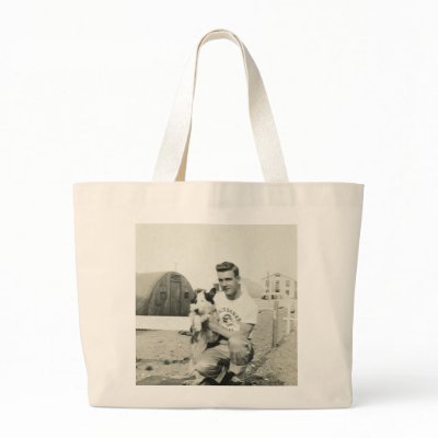 Cute man and dog bag by amazingvintage