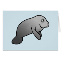 Cute Manatee Cards