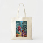 Cute Mermaid and Pirates Canvas Bags