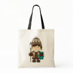 Cute Mini Inuit Fisherman Tote Bag