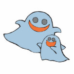 cute momma and baby ghosts cut outs