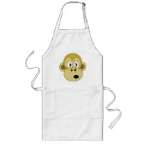 Cute Monkey Face Apron