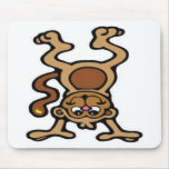 Cute monkey upside down mousepads