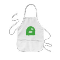 Cute monster aprons