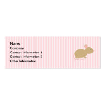Cute mouse. business card template