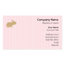 Cute mouse. business card templates