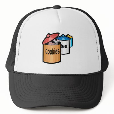 cute mouse in cookie jar hat by doonidesignsanimals