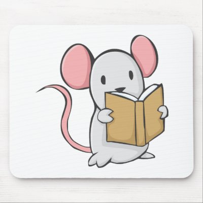 Mouse With Book