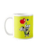 Cute mouse wedding mug
