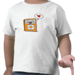 Cute MP3 Player - Toddler's T-Shirt