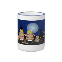 Cute mug Mother's day mug with cat family & text