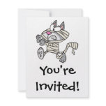 cute mummy kitty cat cartoon announcements