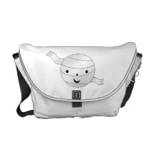 Cute mummy messenger bag