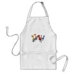 cute music notes band aprons
