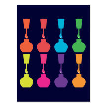 Cute Nail Polish! Postcards