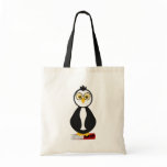 Cute Nerdy Bookworm Penguin Bags