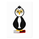 Cute Nerdy Bookworm Penguin