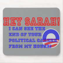 Cute New Sarah Palin Election Gifts Mouse Pads