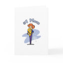 Cute "Number 1" Mom design cards