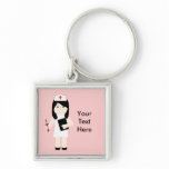 Cute Nurse 3 Premium Keychain