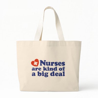 Cute Nurse Tote Bags by magarmor