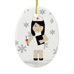 Cute Nurse Christmas Ornament 2