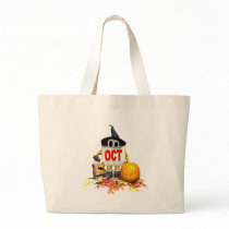 Cute-October-Calendar Tote Bag