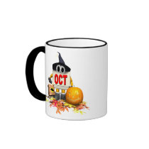 Cute-October-Calendar Coffee Mug