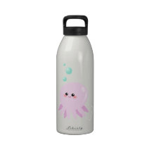 Cute octopus cartoon drinking bottle