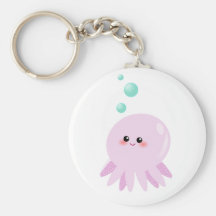 Cute octopus cartoon keychains