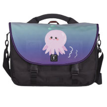 Cute octopus cartoon laptop computer bag