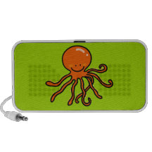 cute octopus travelling speaker