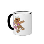 cute oh, snap gingerbread man cookie coffee mug