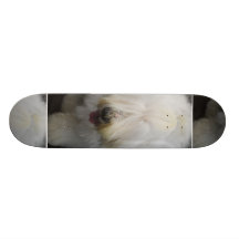Cute Old English Sheepdog Skateboard