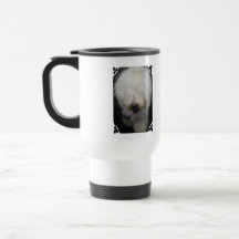 Cute Old English Sheepdog Travel Mug