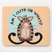 Cute or What Cat Mousepad
