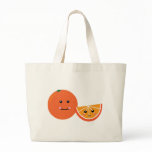 Cute Orange Canvas Bags