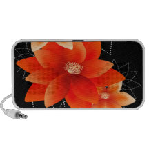 cute orange flowers Speakers