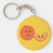 Cute Orange Key Chain