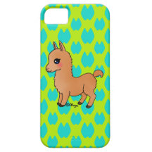 Cute Orange Llama iPhone 5 Cover