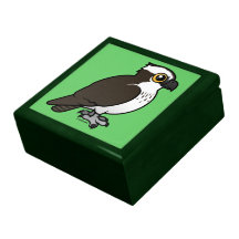 Cute Osprey Trinket Box