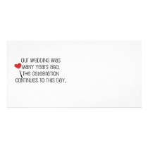 Cute, "Our Wedding" Marriage quote