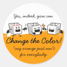 Cute oven stove cooking gift tag stickers