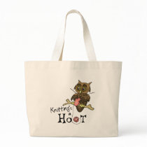 Cute Owl Knitting Bags