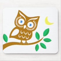 Cute Owl Mousepad