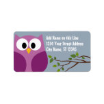 Cute Owl - Return Address Labels
