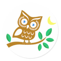 Cute Owl Stickers