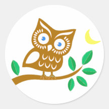 Cute Owl Stickers