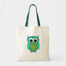 Cute Owl Tote Bag