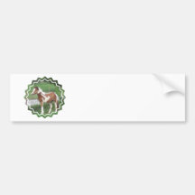 Cute Paint Pony Bumper Stickers